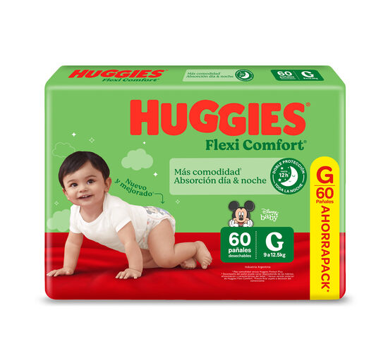 Pañales Huggies Flexi Comfort Ahorrapack G Edición Limitada